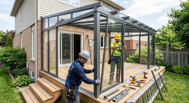 Conservatory Installation in Dallas, TX