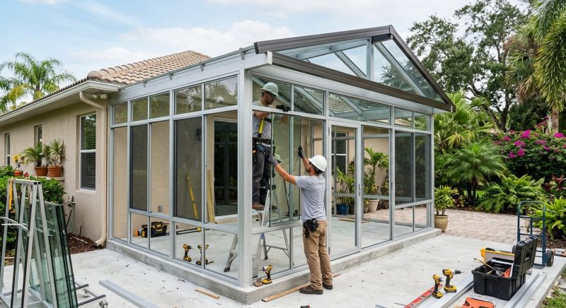 Morning Room Installation in Dallas, TX