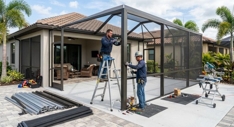 Patio Enclosure Installation in Dallas, TX