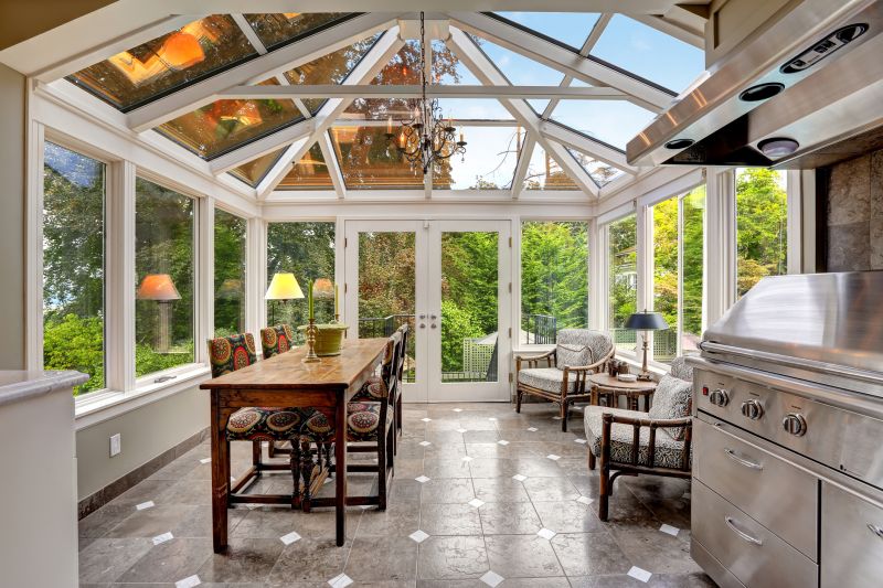 Luxury Sunroom Interior