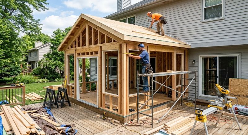 Three Season Room Construction in Knoxville, TN